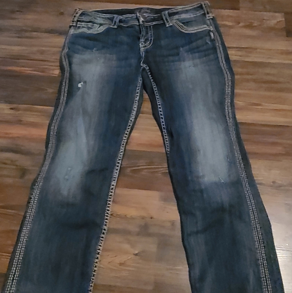 Silver Capris